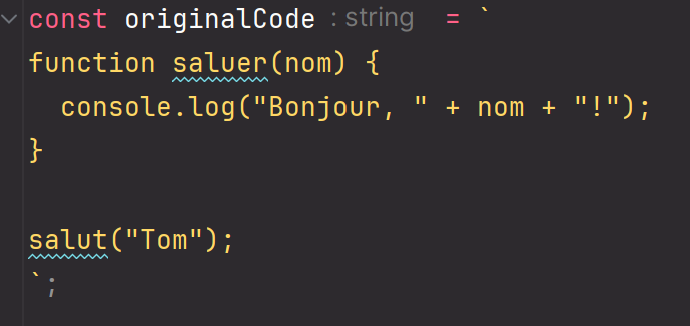 Code sécurité